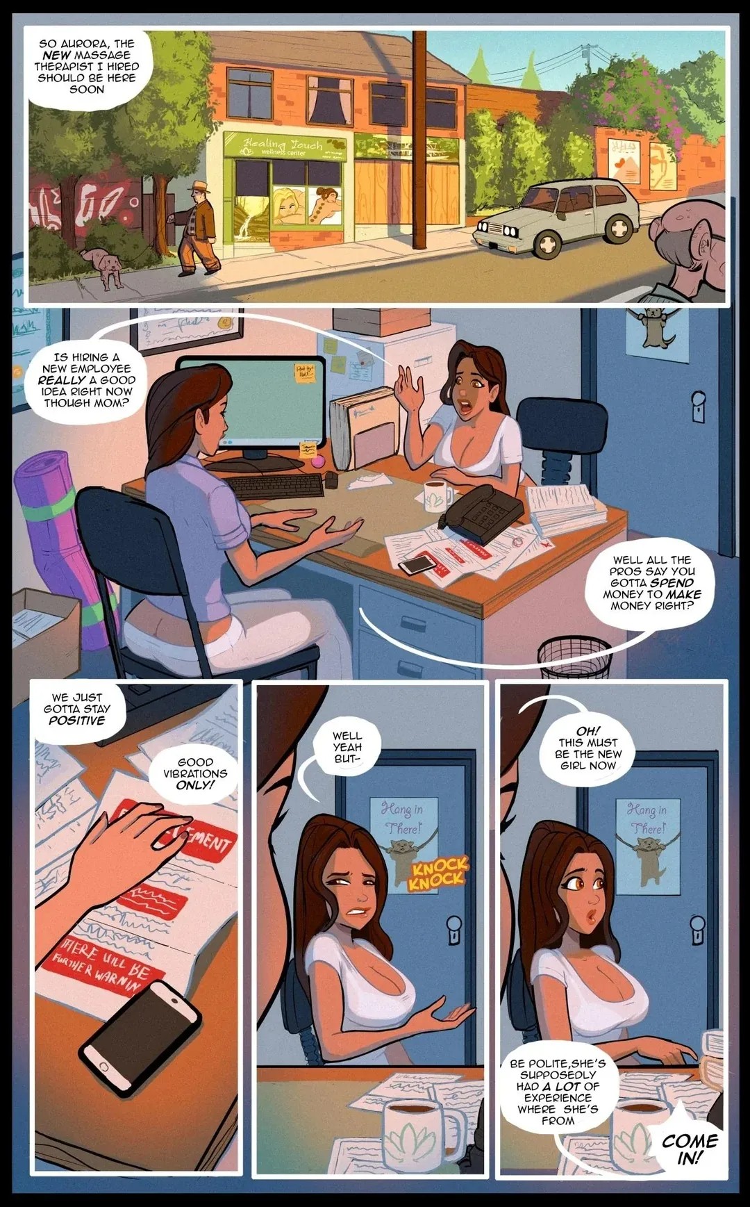 The sweet Life: Special Service Porn Comic english 02