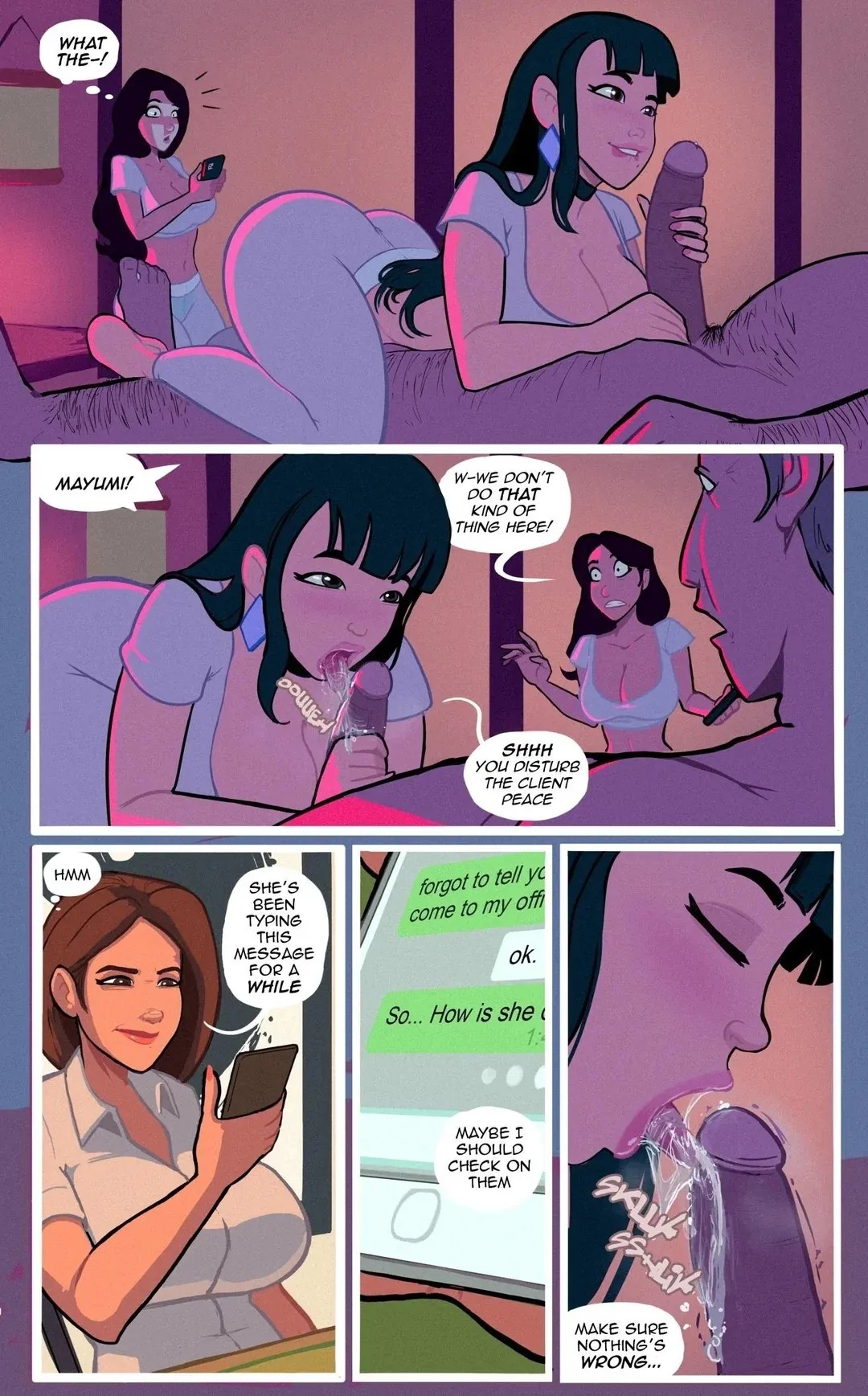 The sweet Life: Special Service Porn Comic english 08