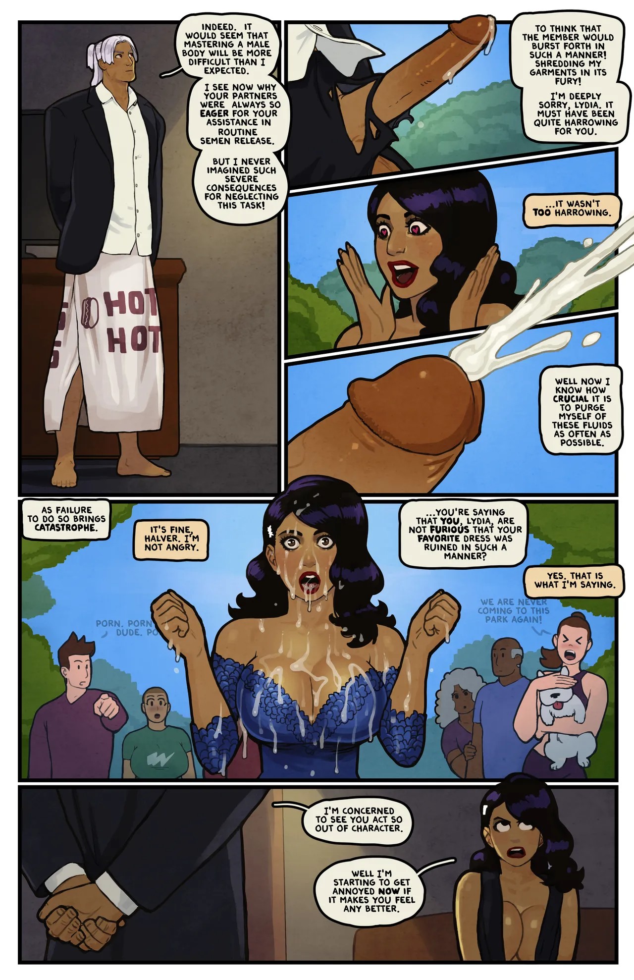 This Romantic World Part 10: Beach Party Porn Comic english 50