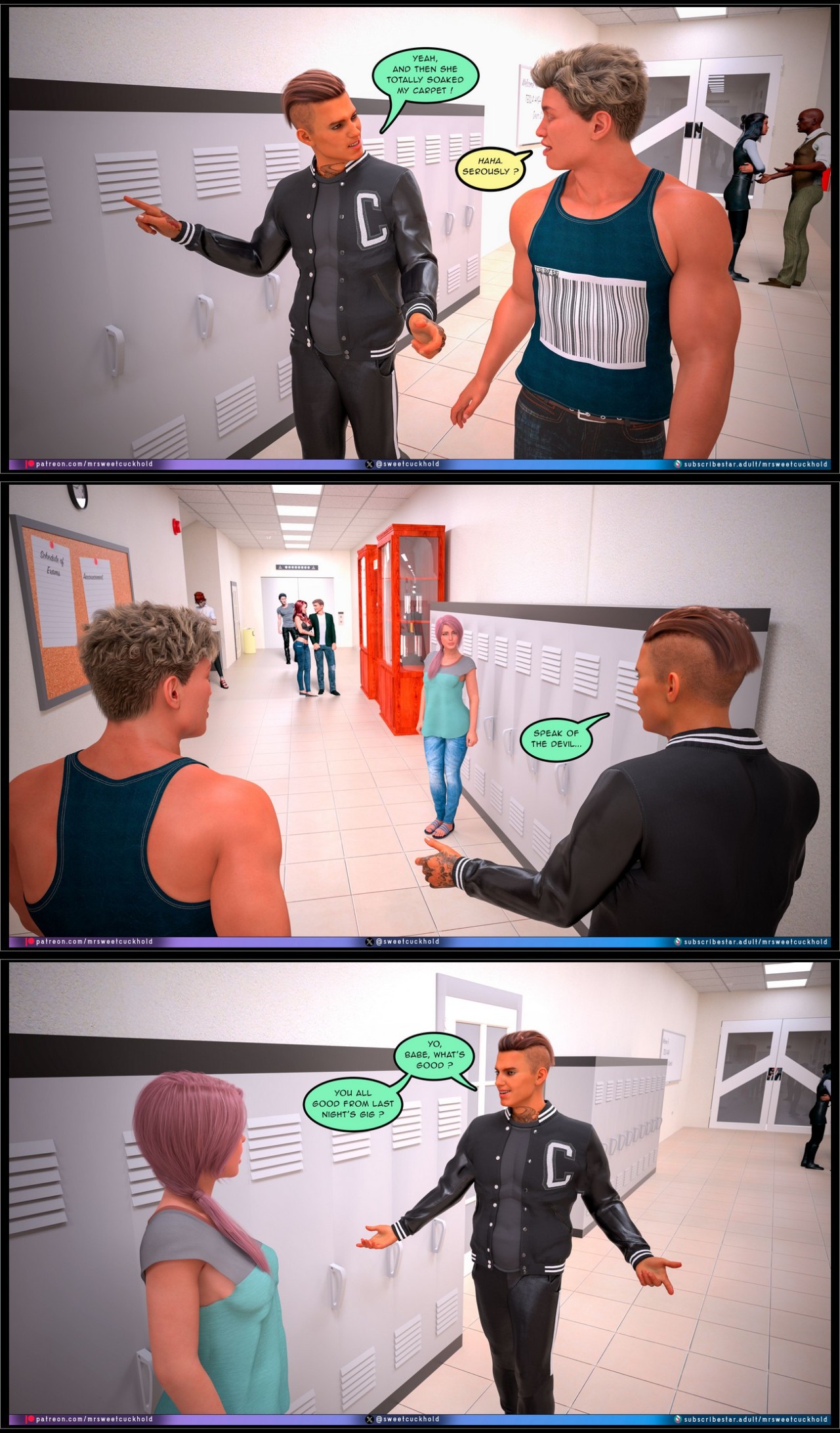 Undercover Betrayal Part 3 Porn Comic english 06