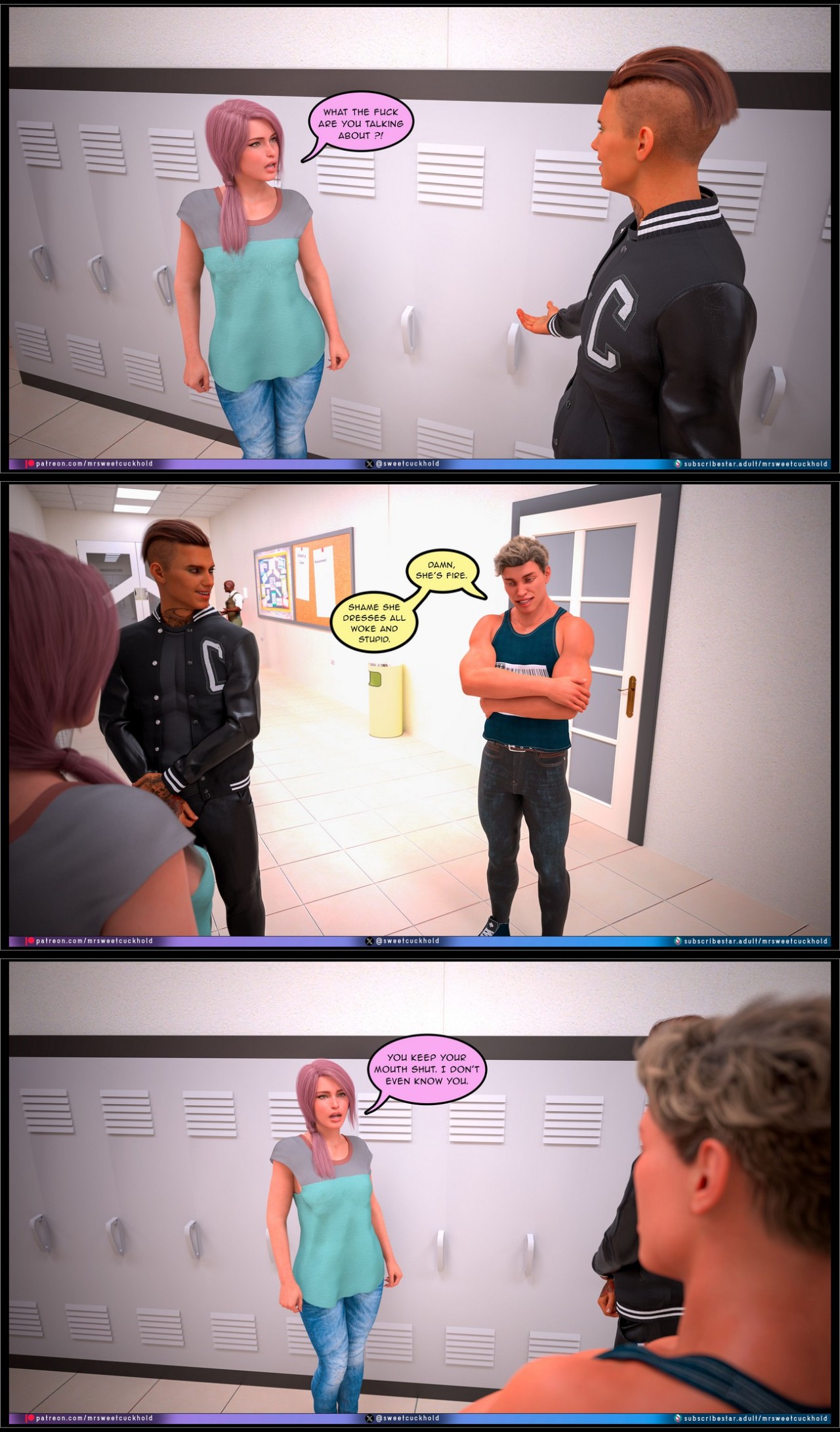 Undercover Betrayal Part 3 Porn Comic english 07