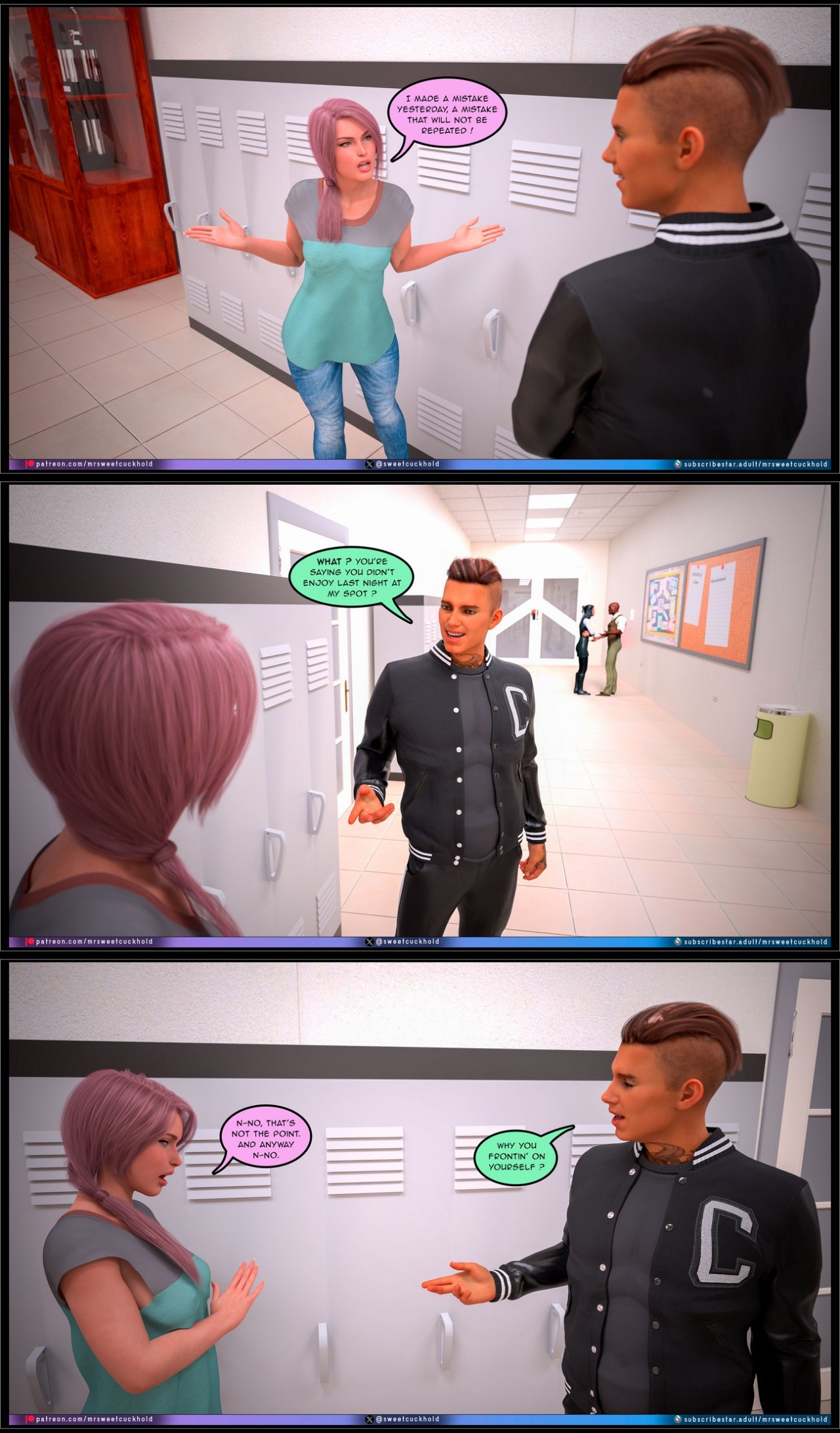 Undercover Betrayal Part 3 Porn Comic english 08