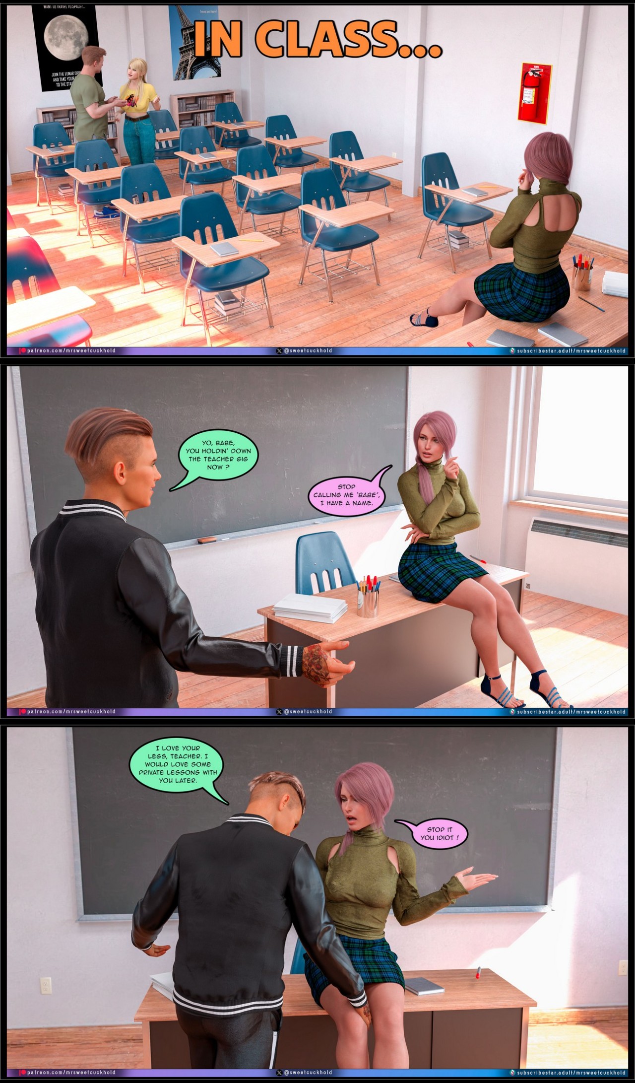 Undercover Betrayal Part 3 Porn Comic english 13