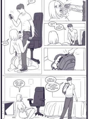 X Academy Bimbofied Porn Comic english 05