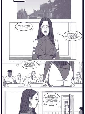 X Academy Bimbofied Porn Comic english 07