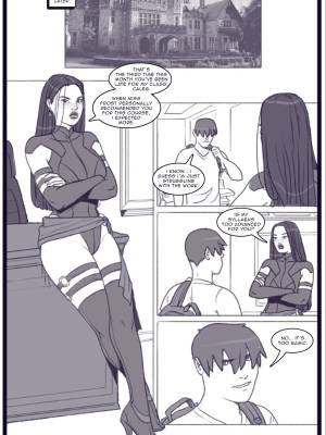 X Academy Bimbofied Porn Comic english 10