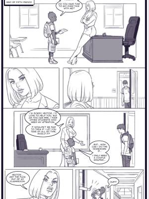 X Academy Bimbofied Porn Comic english 18
