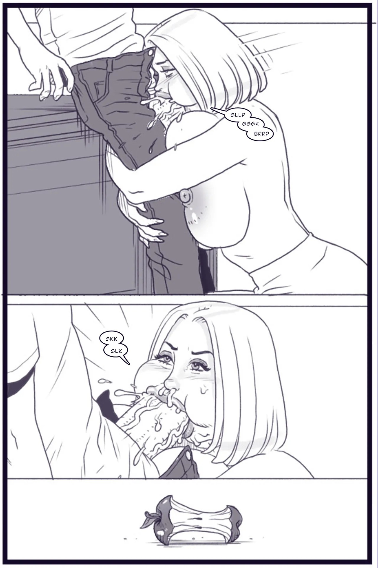 X Academy Bimbofied Porn Comic english 26
