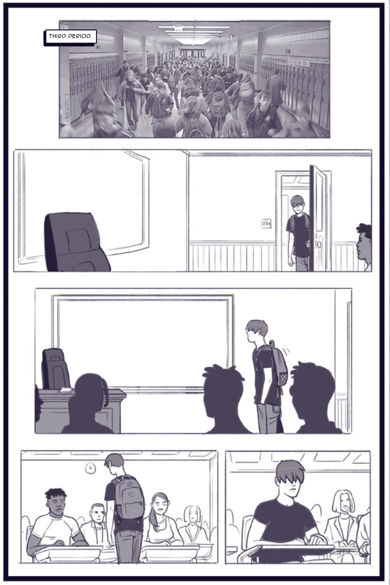 X Academy Bimbofied Porn Comic english 28