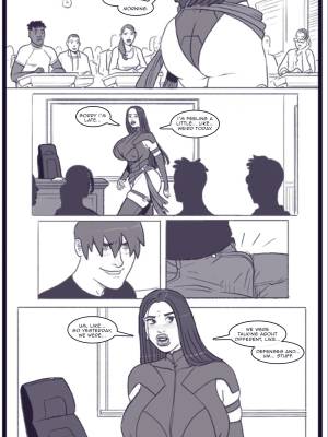 X Academy Bimbofied Porn Comic english 30