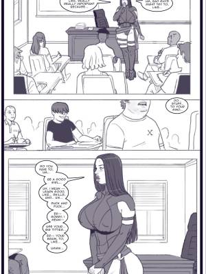X Academy Bimbofied Porn Comic english 31