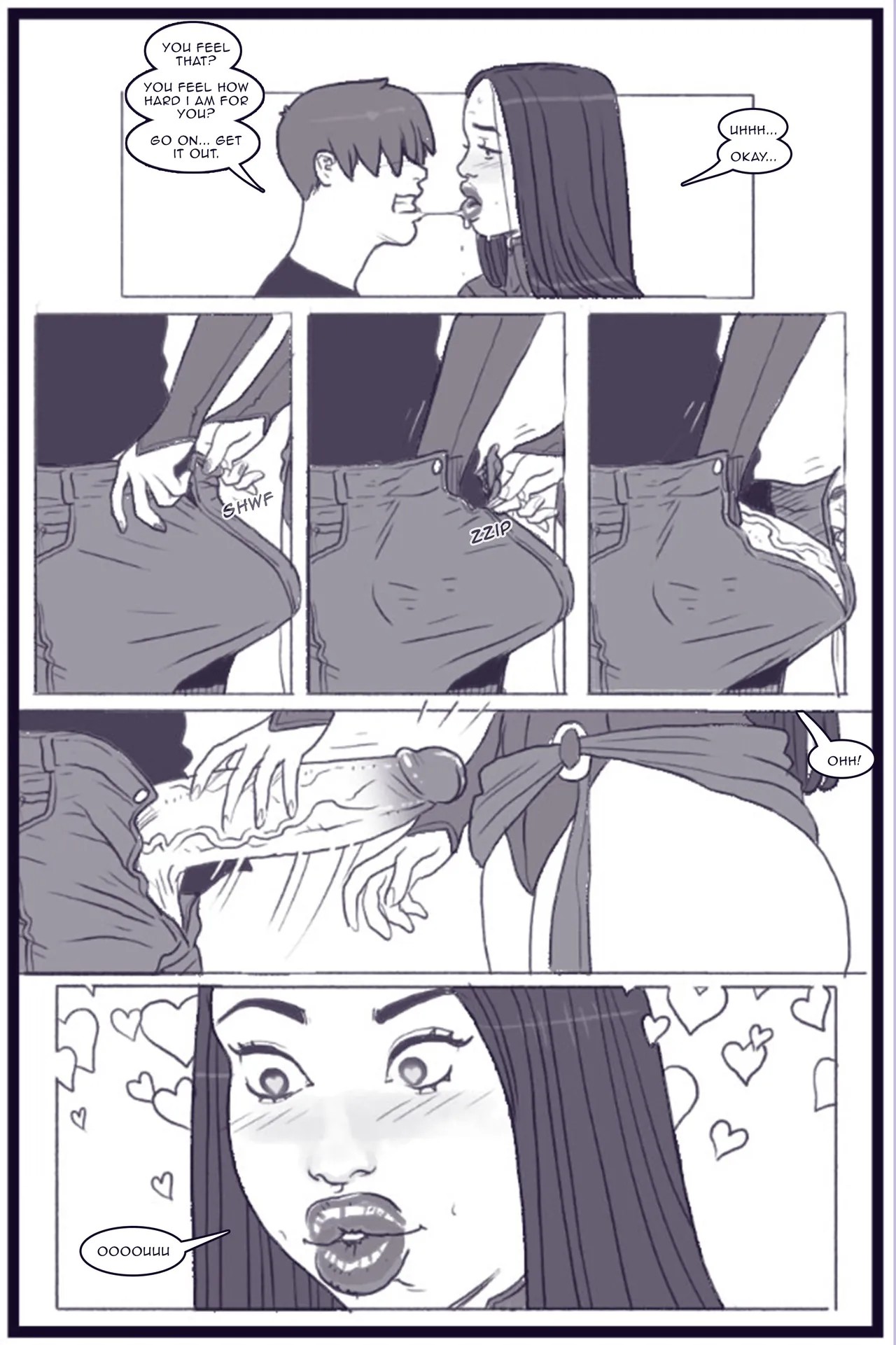 X Academy Bimbofied Porn Comic english 36