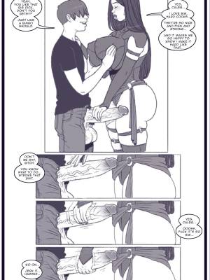 X Academy Bimbofied Porn Comic english 37
