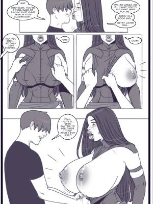 X Academy Bimbofied Porn Comic english 38
