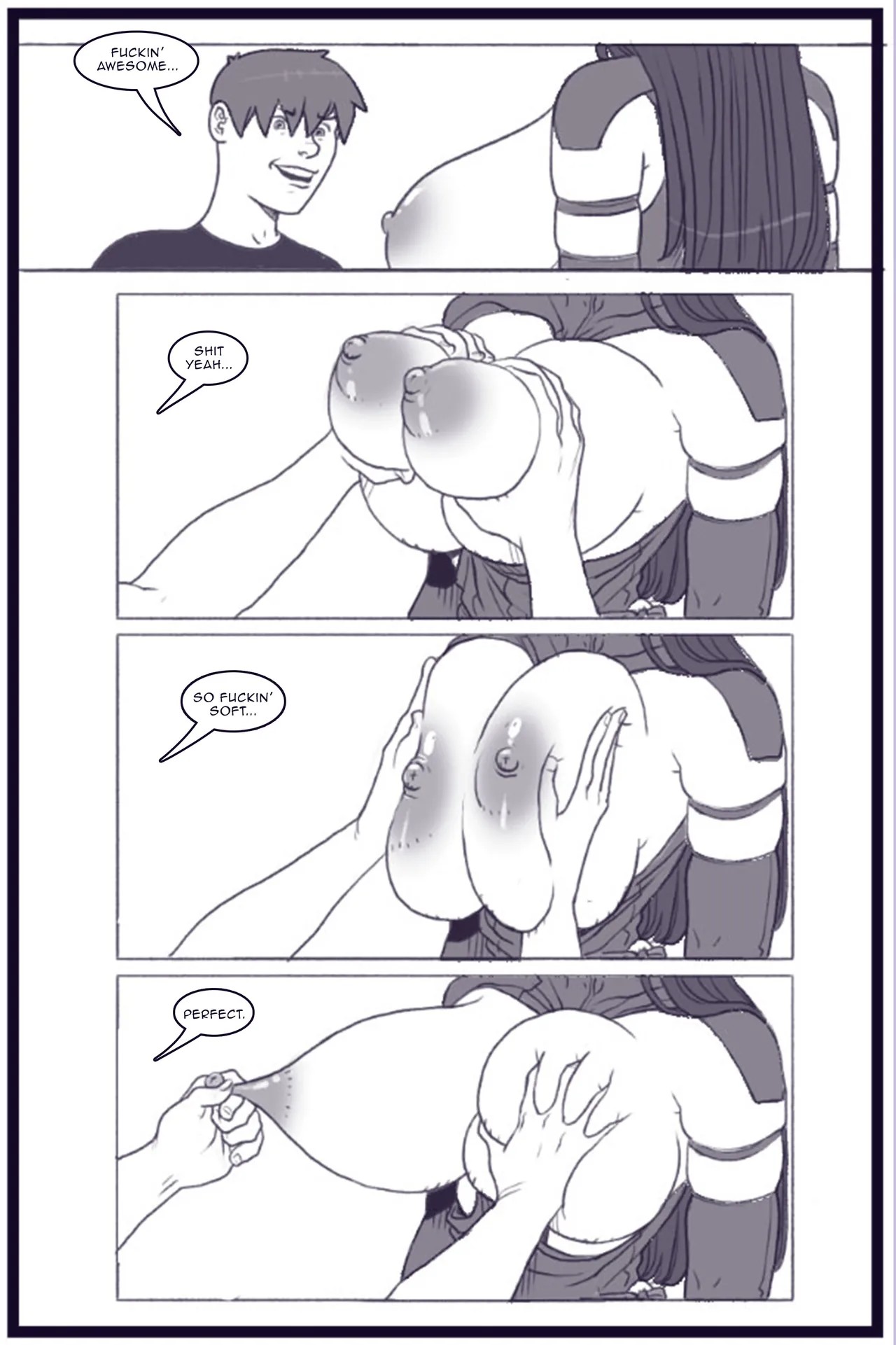 X Academy Bimbofied Porn Comic english 39