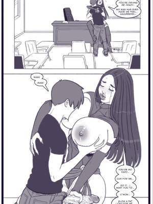 X Academy Bimbofied Porn Comic english 43