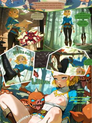 Zelda vs. Bokoblins Porn Comic english 02