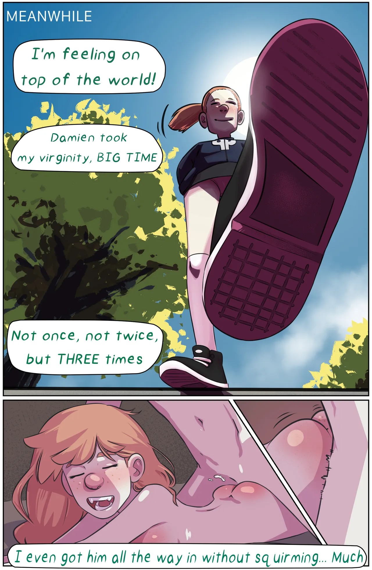 Zoe The Vampire: Zoe's Big Day Porn Comic english 11