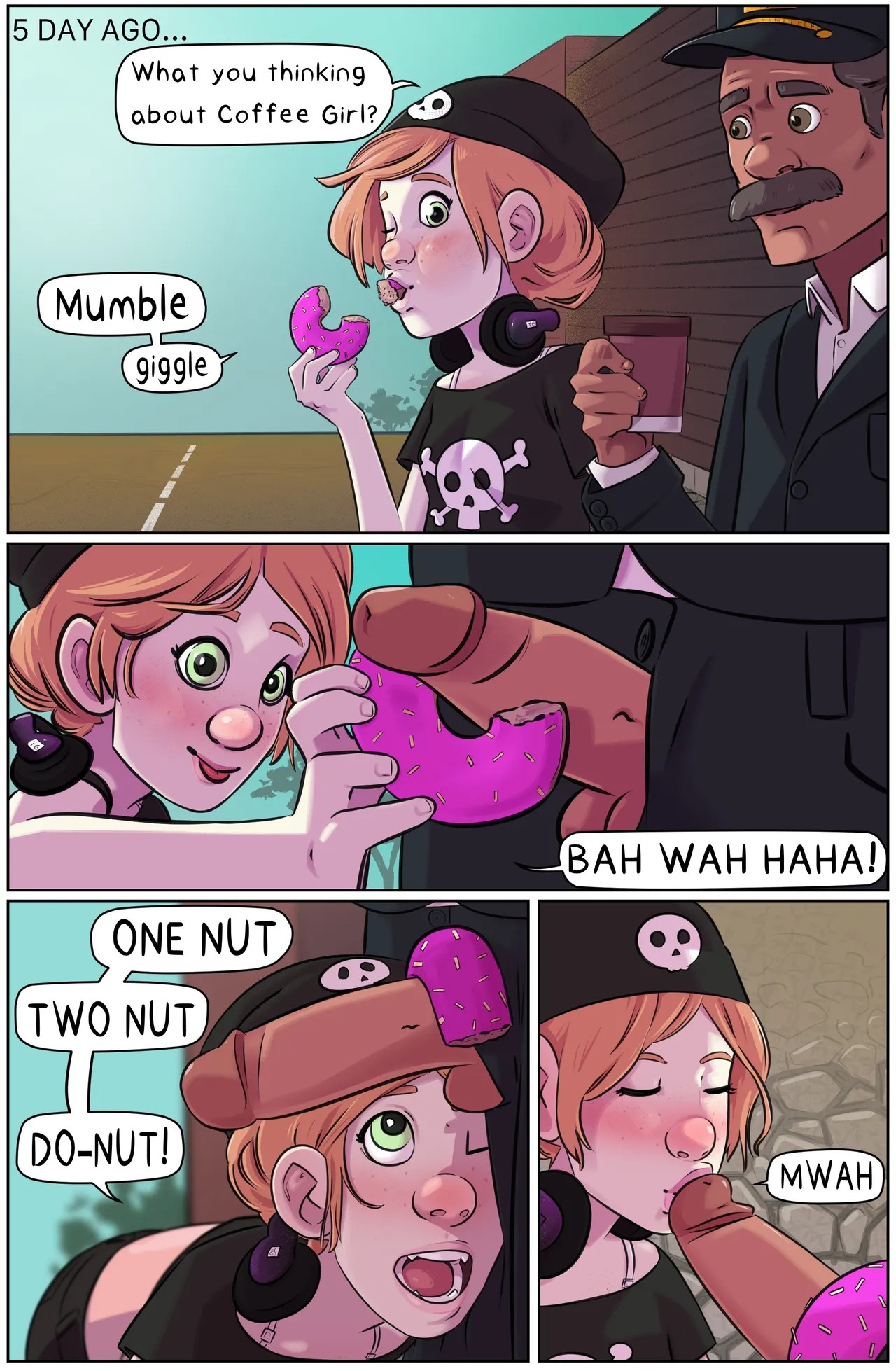 Zoe The Vampire: Zoe's Big Day Porn Comic english 27
