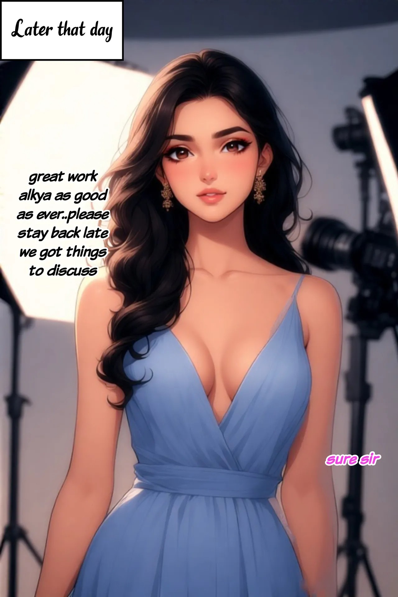 A BEHIND THE SCENE STORY Porn Comics english 19