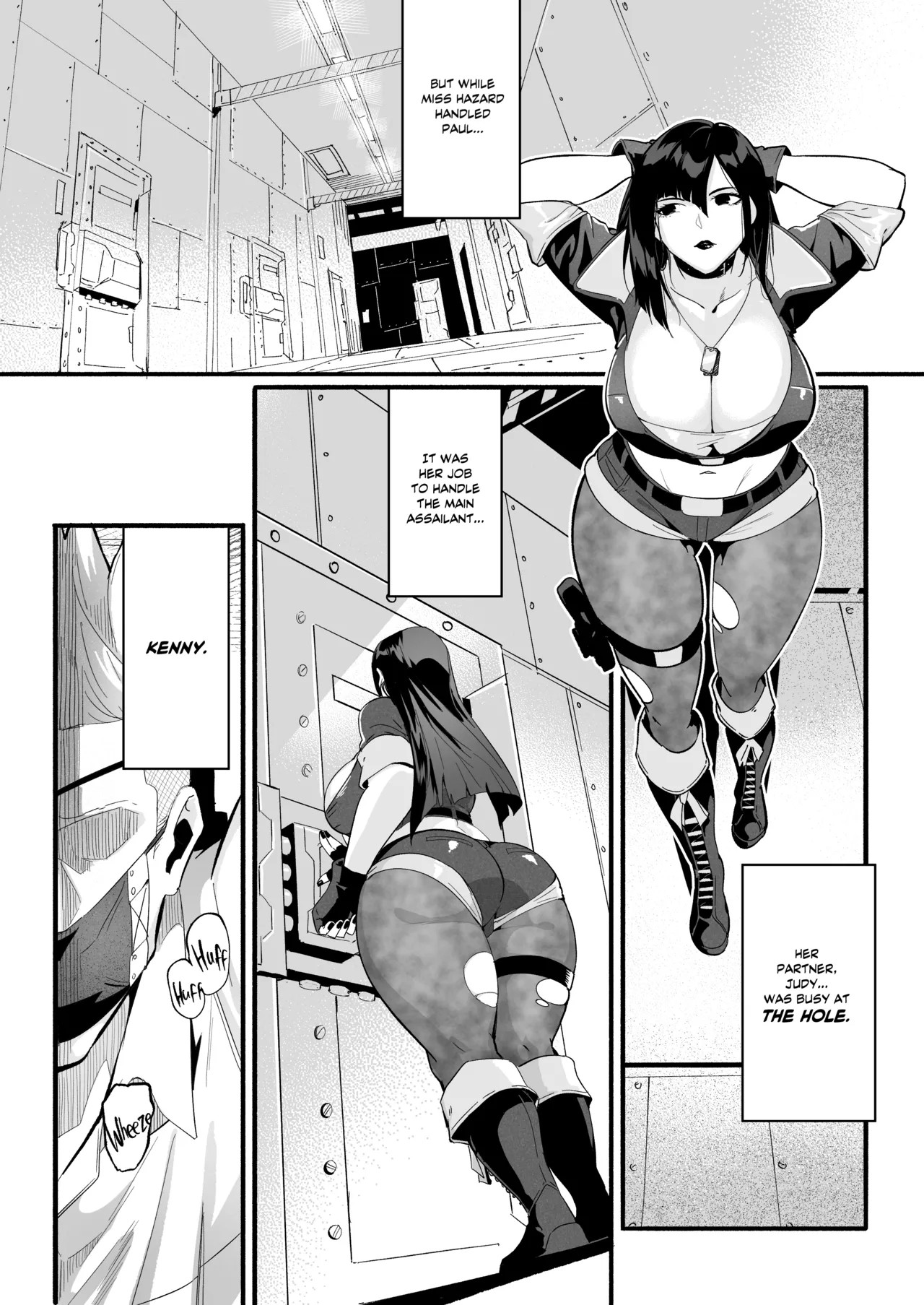 A-BLOCK Part 2 Porn Comics english 06
