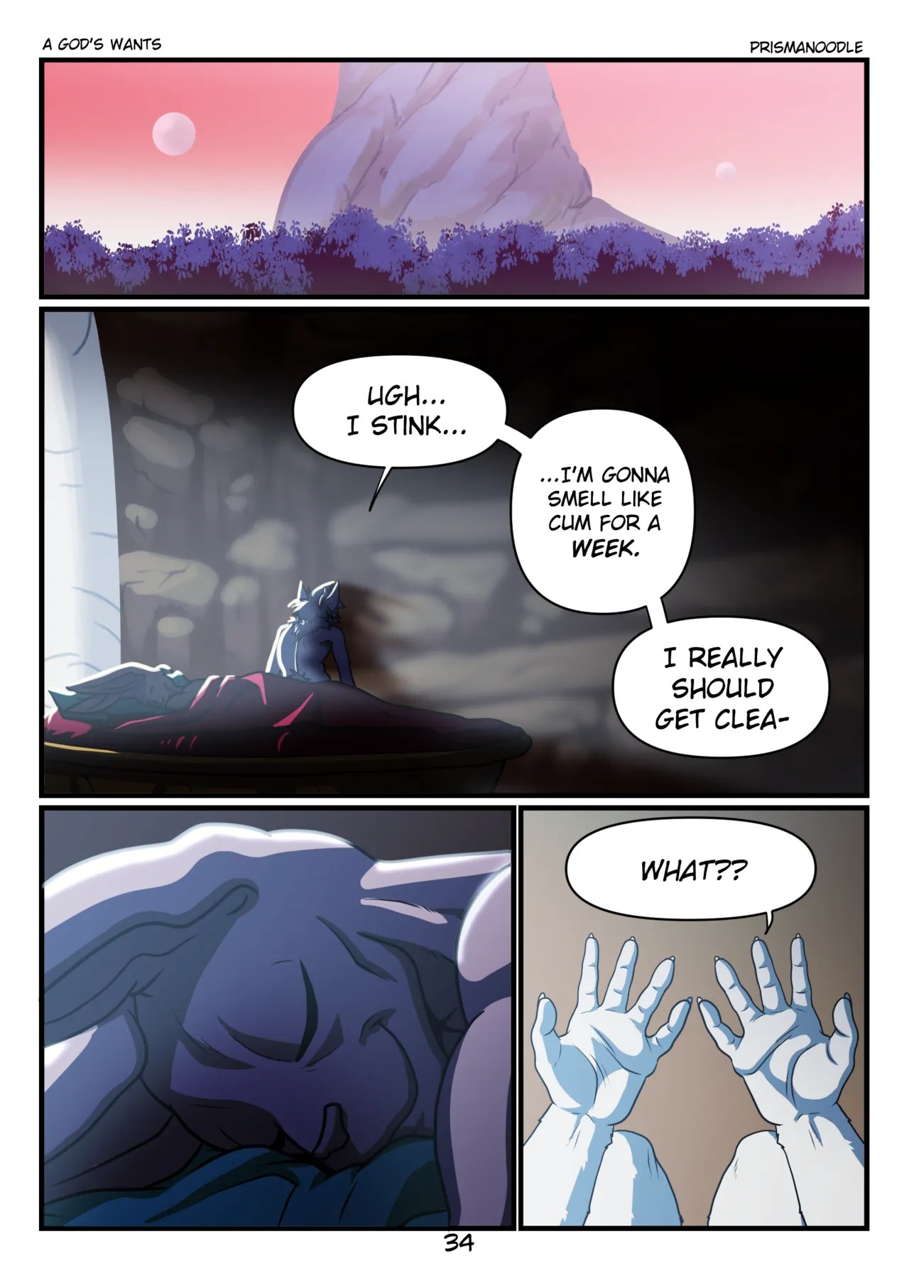 A God's Wants Porn Comics english 35