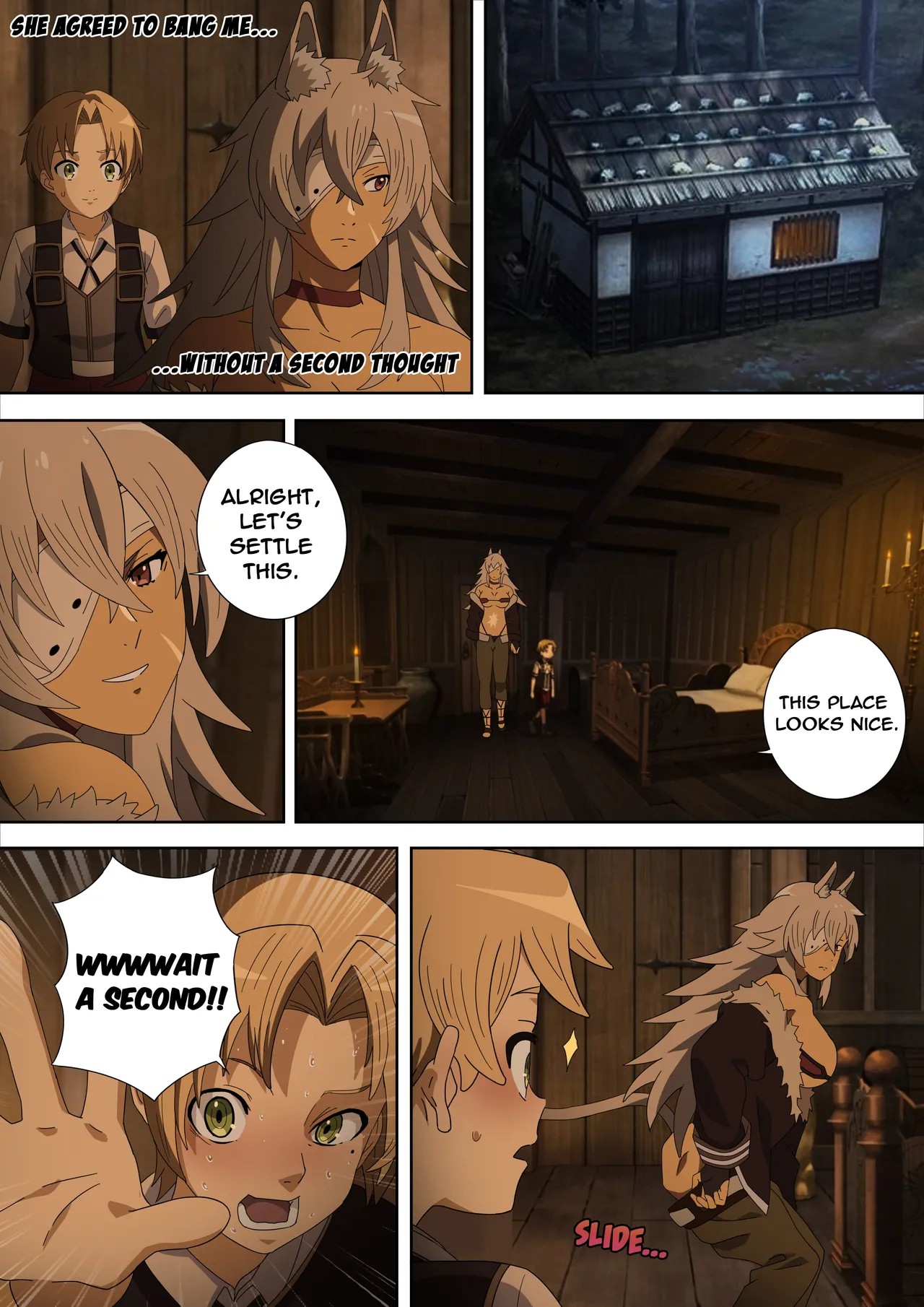 A Night With Ghislaine Porn Comics english 14
