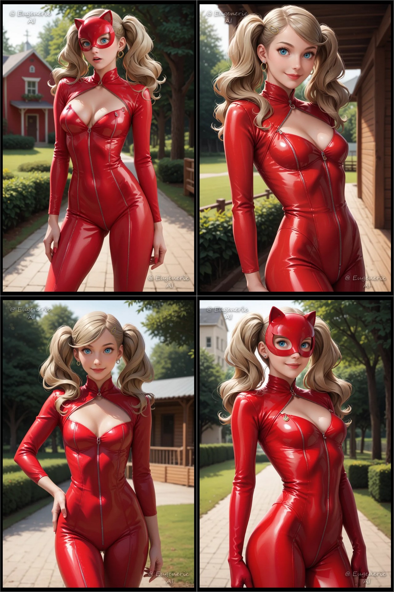 AI Generated: Anne Takamaki Porn Comics english 12