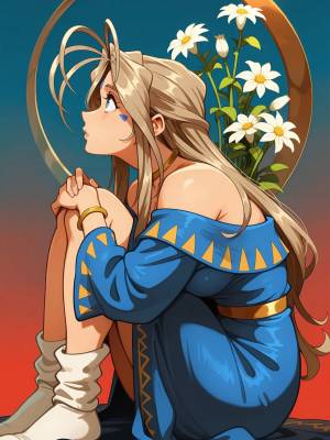 AI Generated: Belldandy Porn Comics english 02