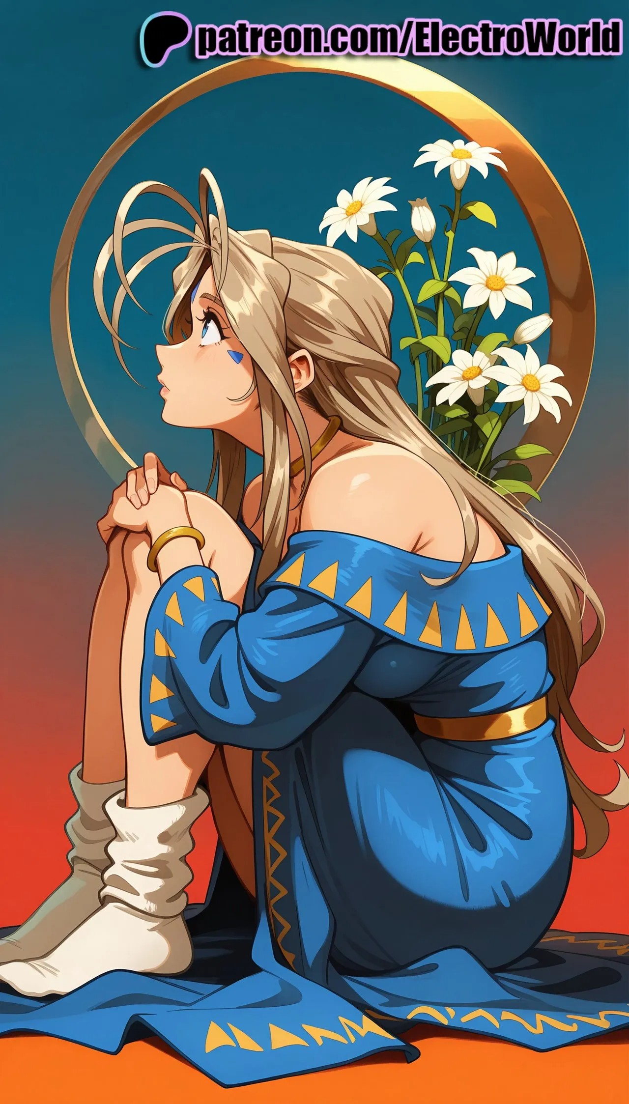 AI Generated: Belldandy Porn Comics english 02