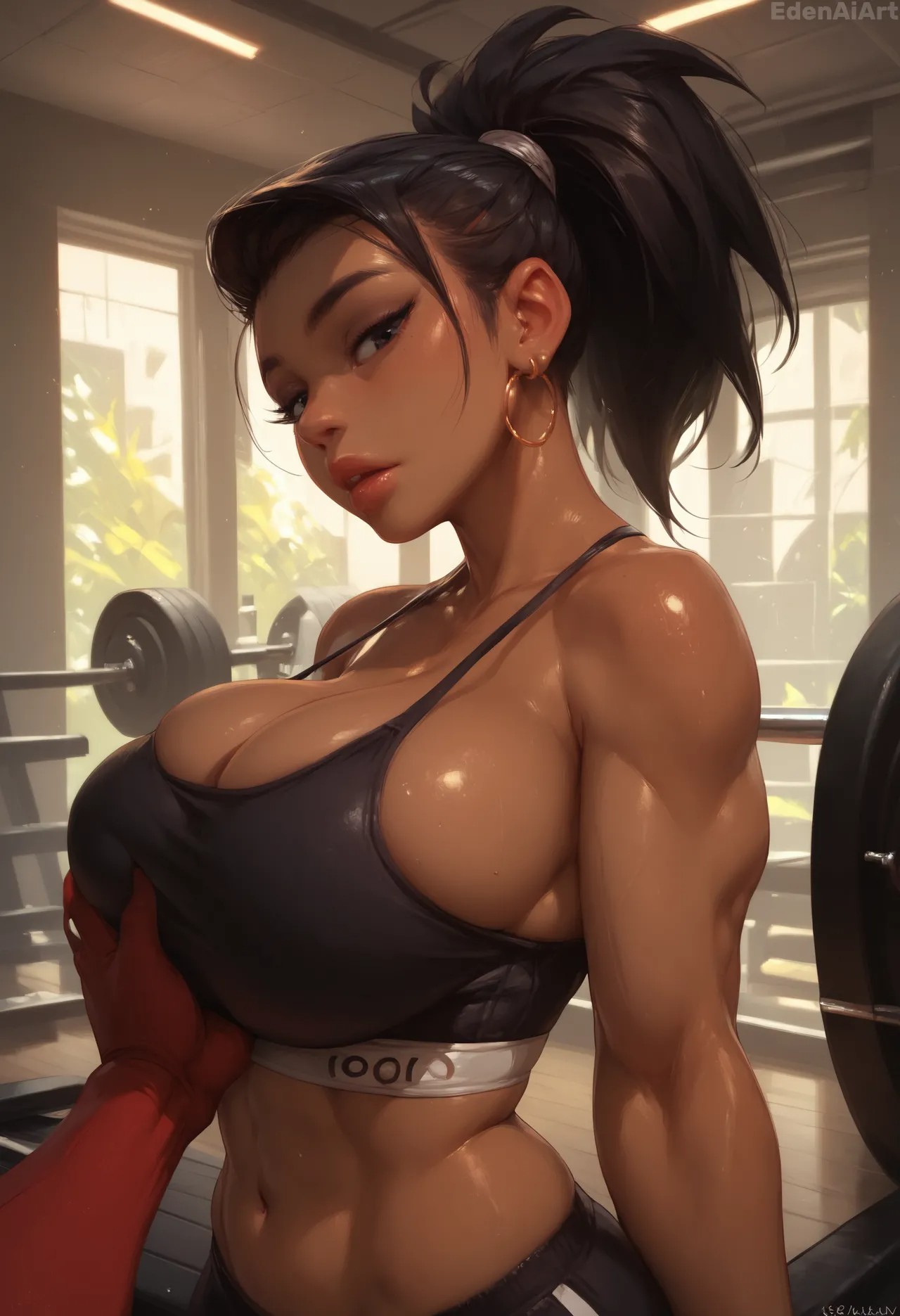 AI Generated: Kale (Dragon Ball Super) Porn Comics english 04