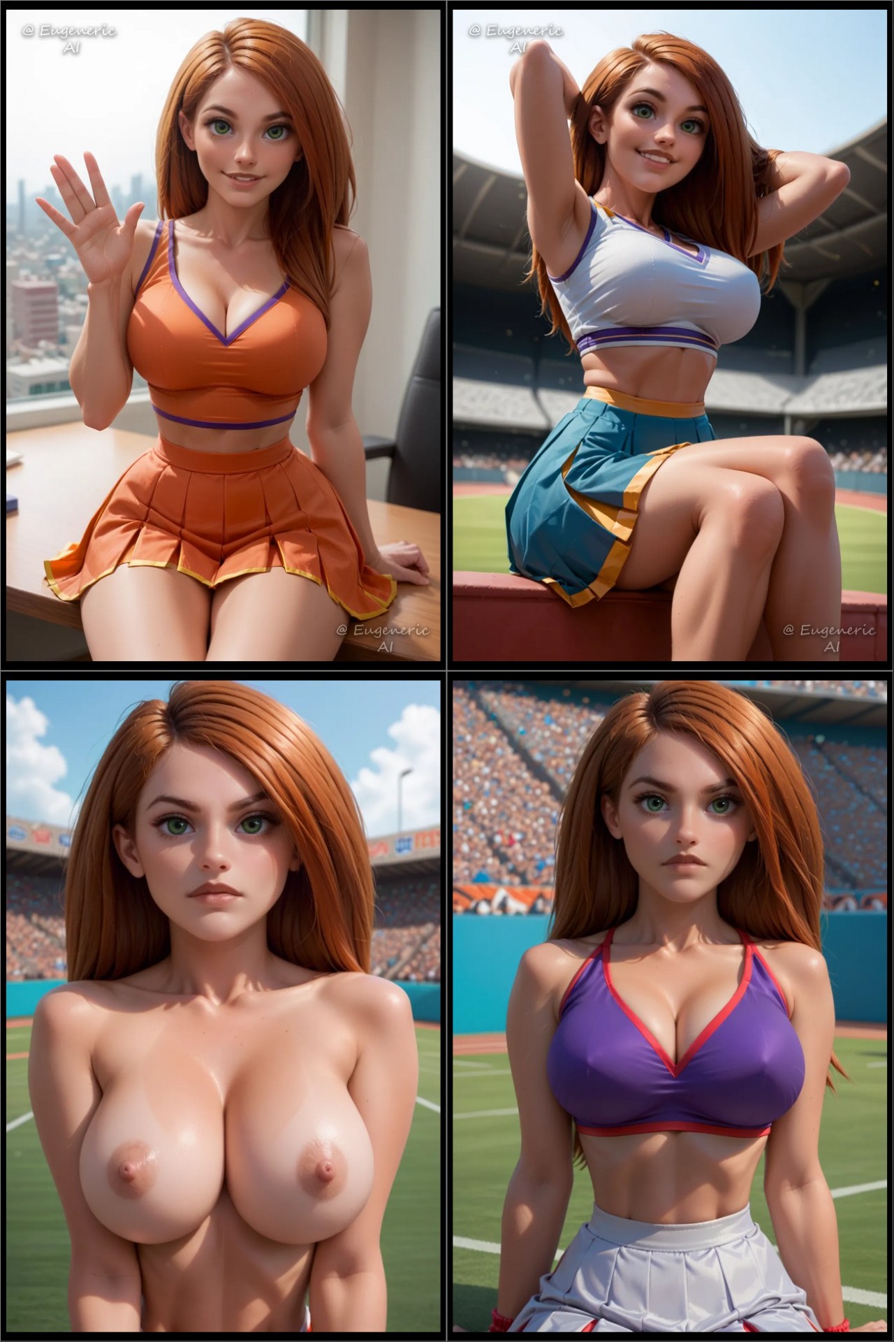 AI Generated: Kim Possible By EugenericAI Porn Comics english 02