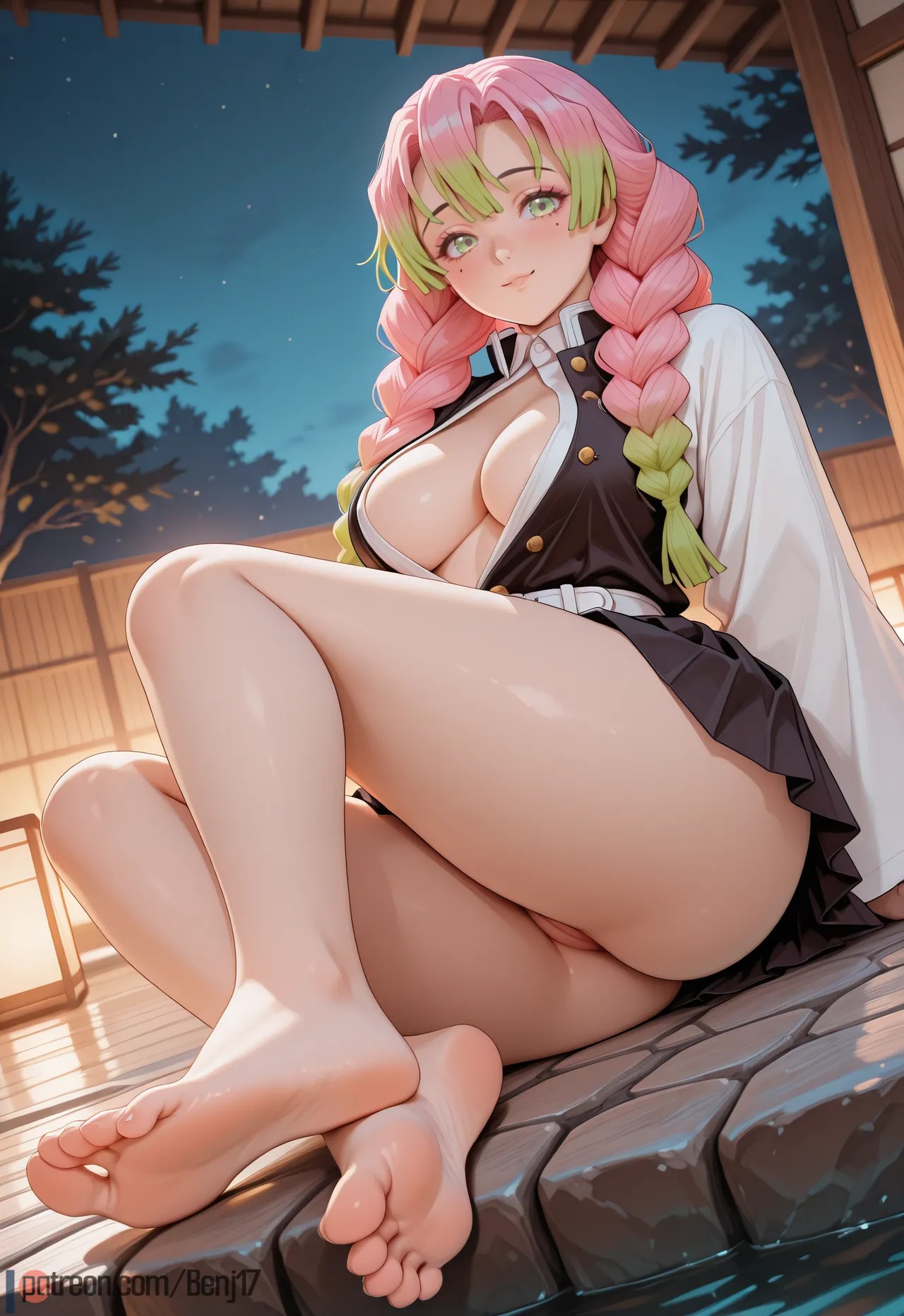 AI Generated: Mitsuri Kanroji Porn Comics english 13