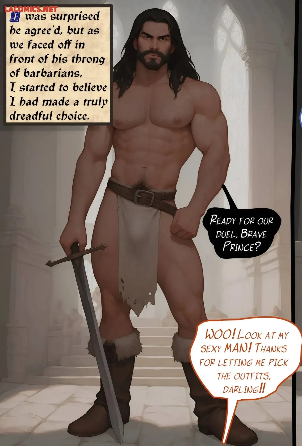 Barbarian Boy Bride Part 2: Sasha Porn Comics english 08