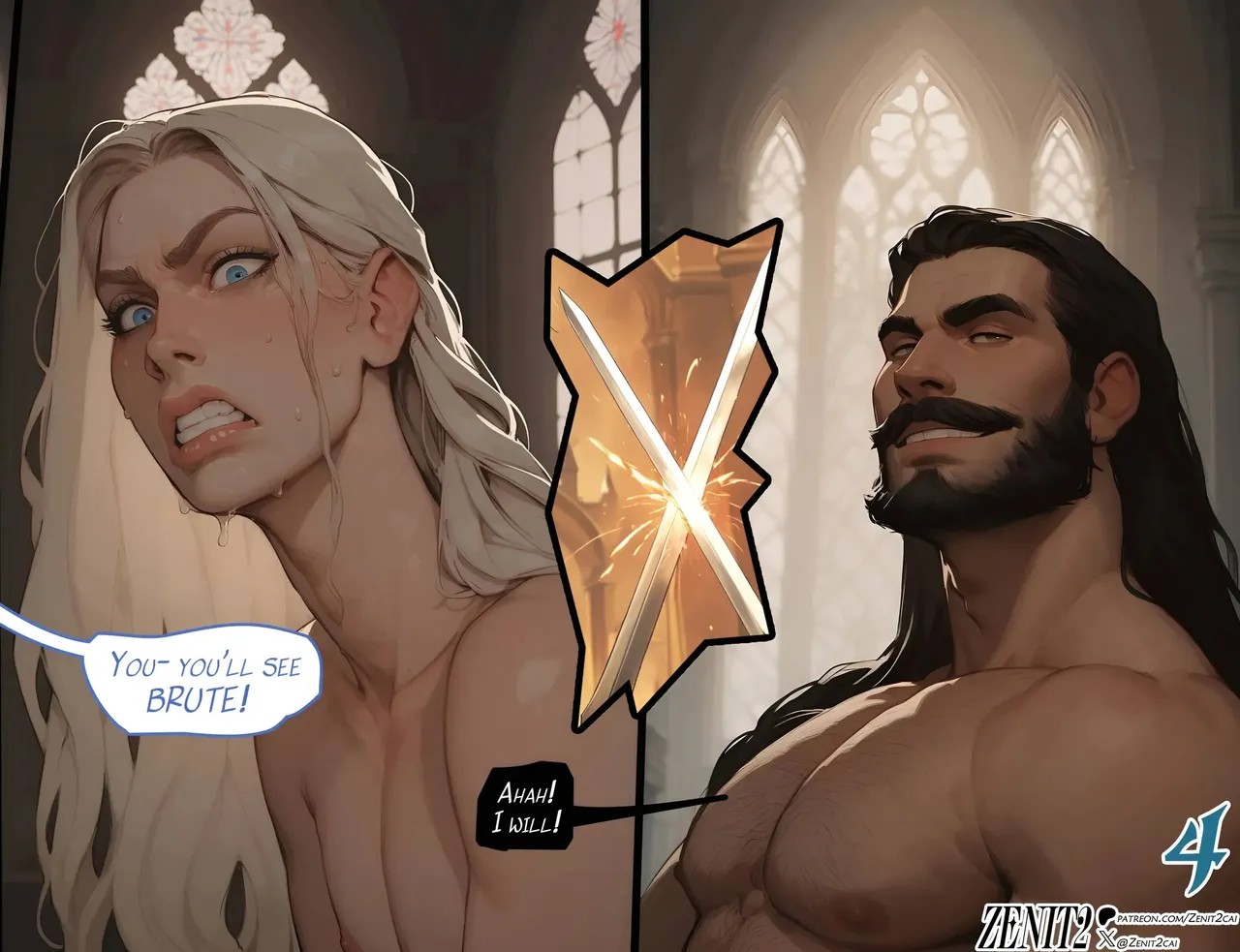 Barbarian Boy Bride Part 2: Sasha Porn Comics english 12