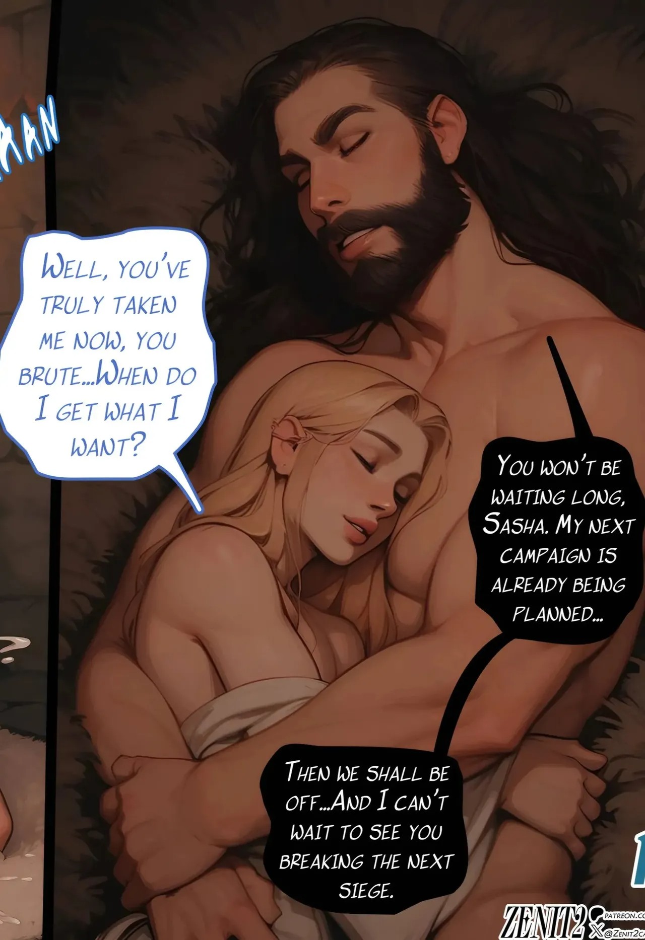 Barbarian Boy Bride Part 2: Sasha Porn Comics english 45