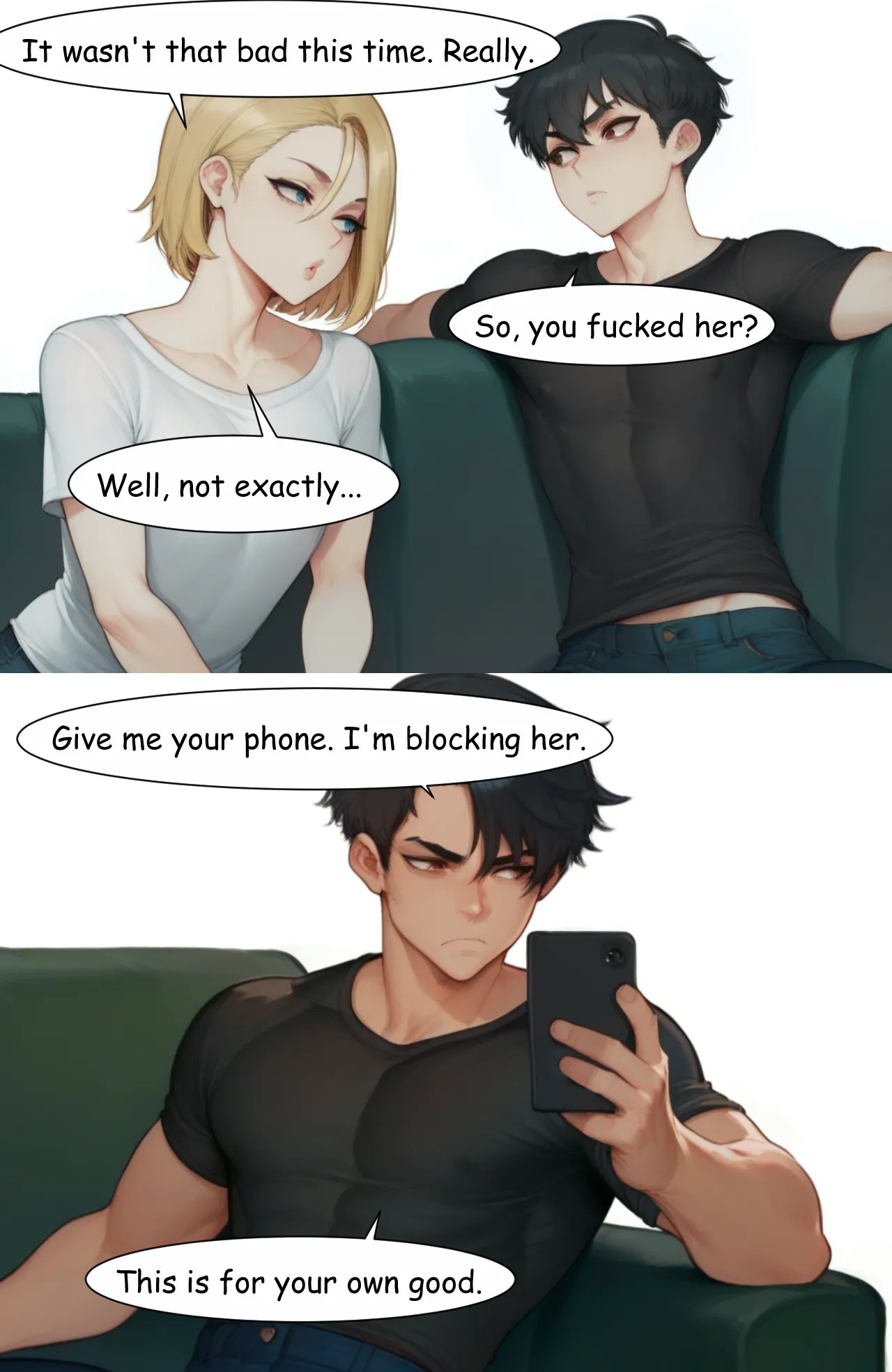 Be Careful What You Wish For Part 3 Porn Comics english 08