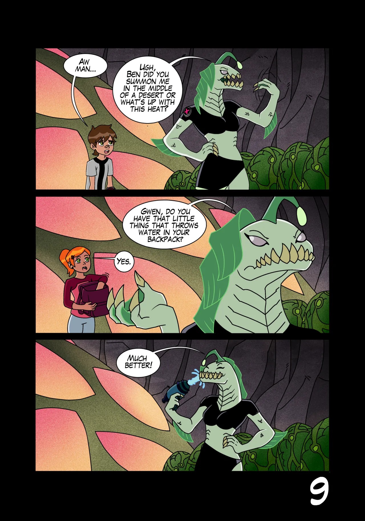 Ben 10: Chaquetrix Part 10 Porn Comics english 10