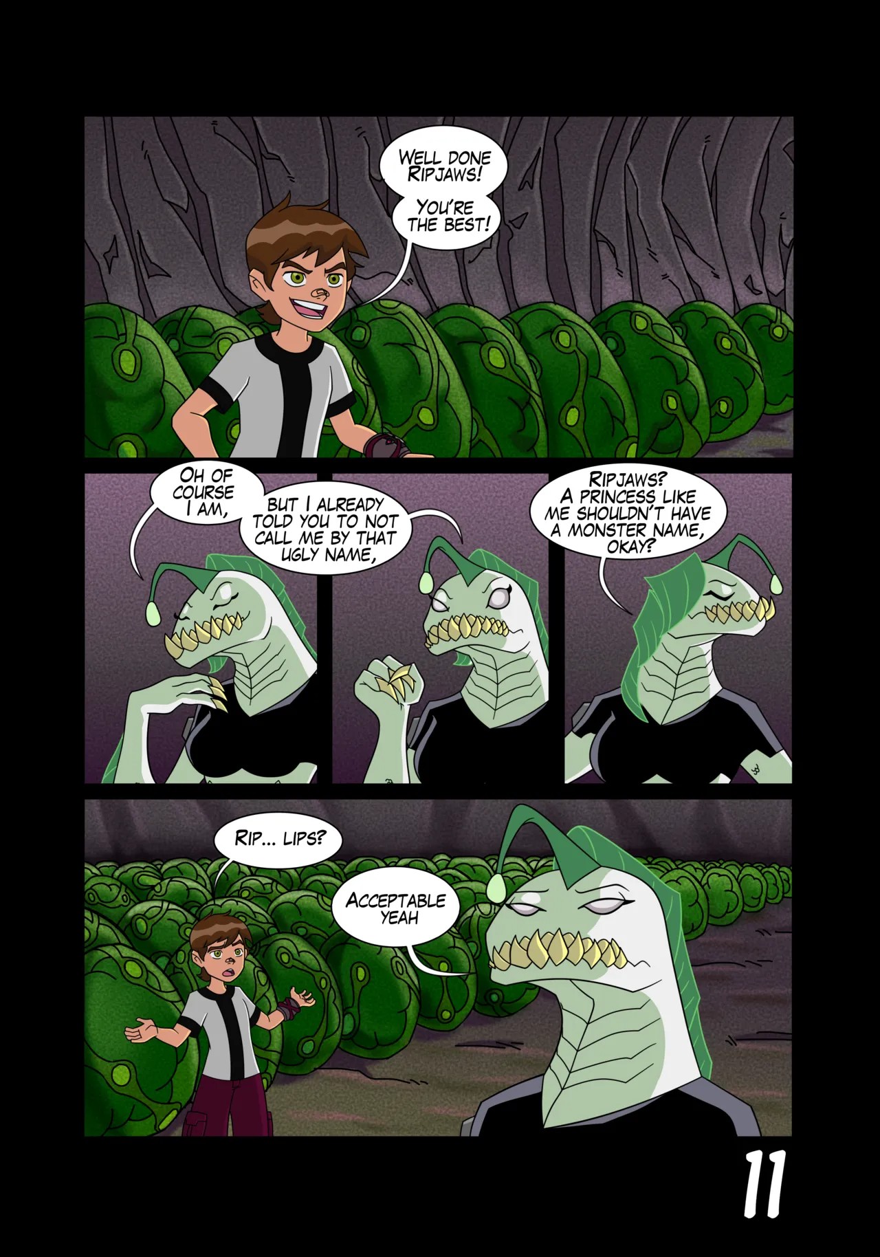 Ben 10: Chaquetrix Part 10 Porn Comics english 12