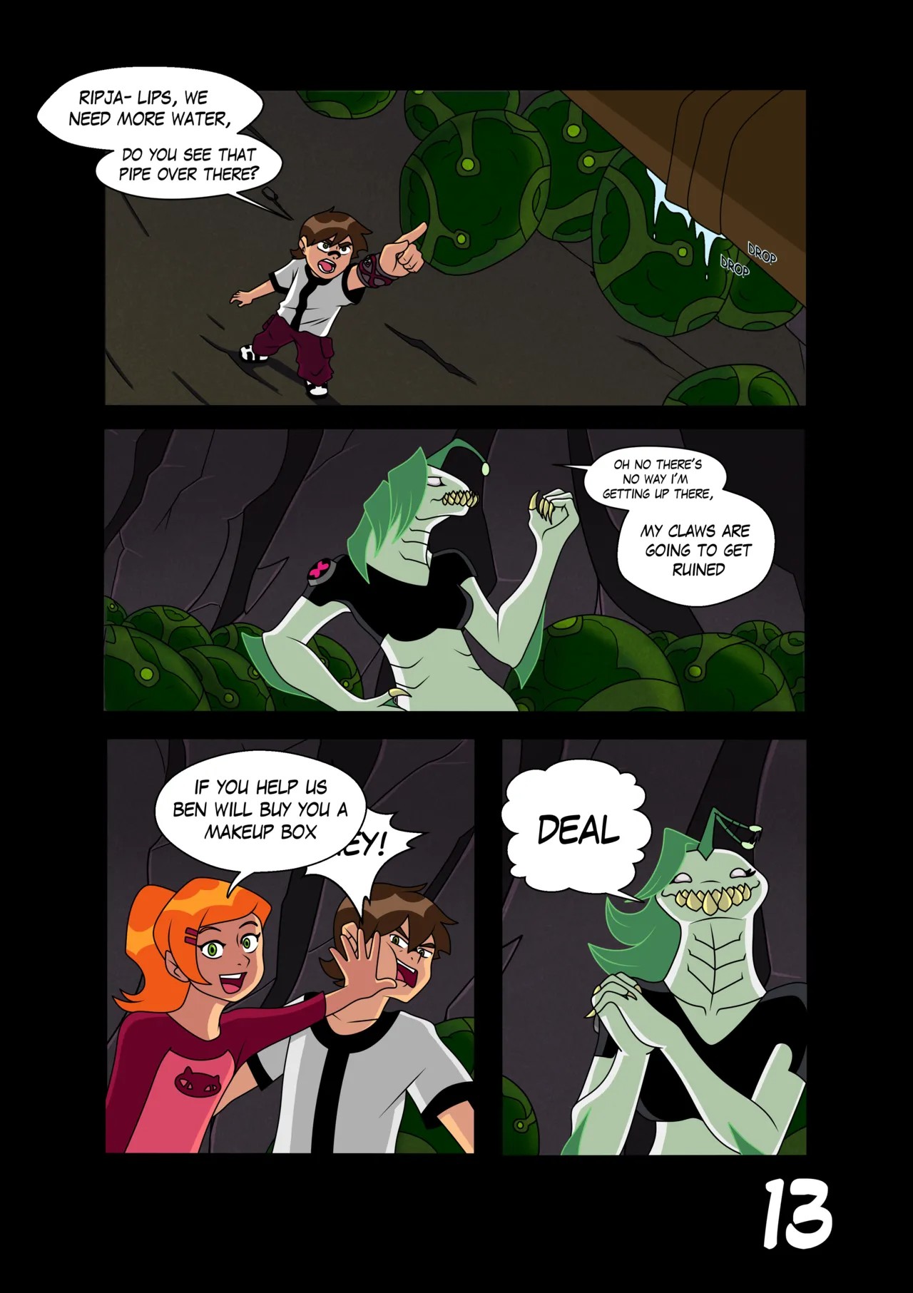 Ben 10: Chaquetrix Part 10 Porn Comics english 14