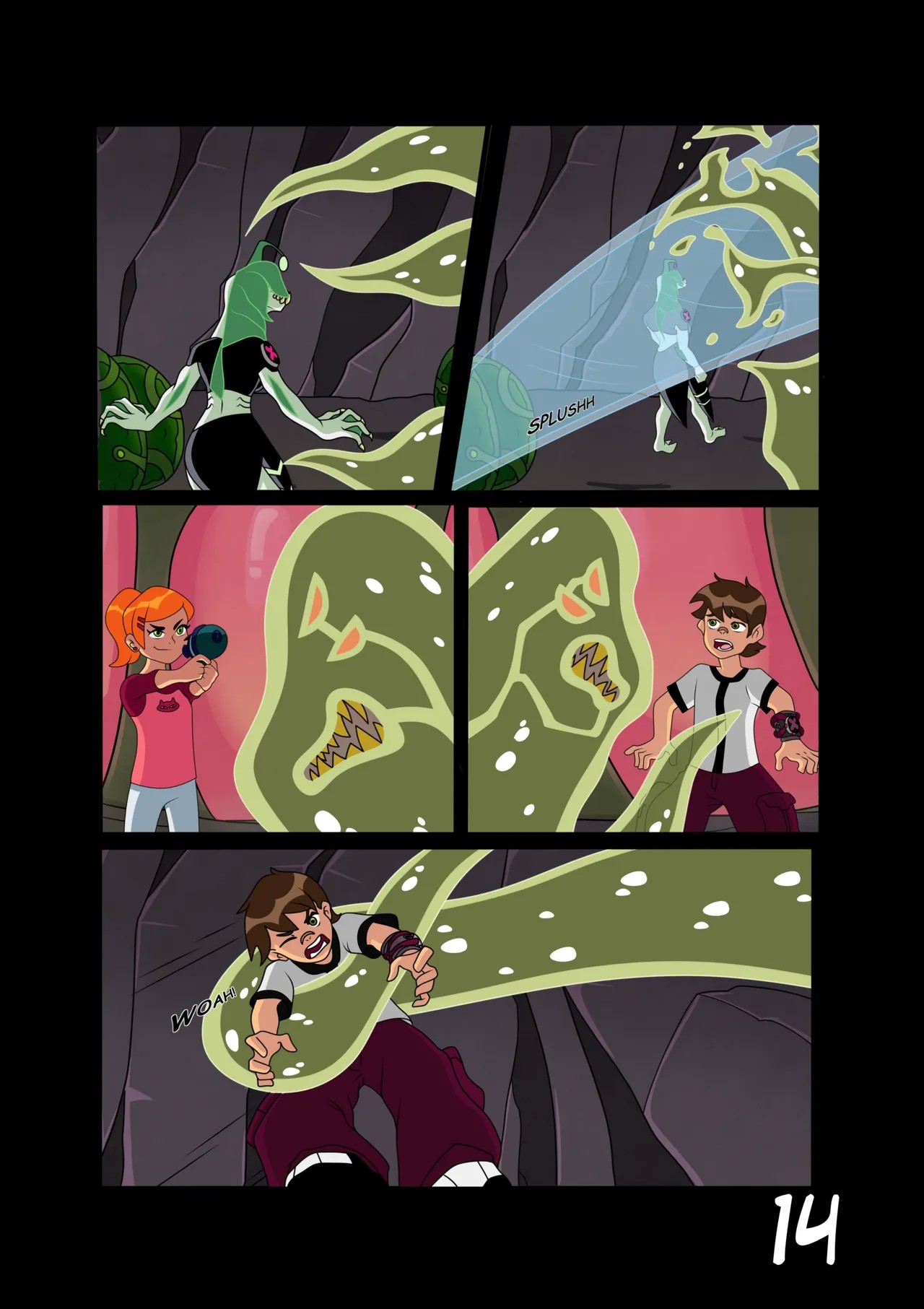 Ben 10: Chaquetrix Part 10 Porn Comics english 15
