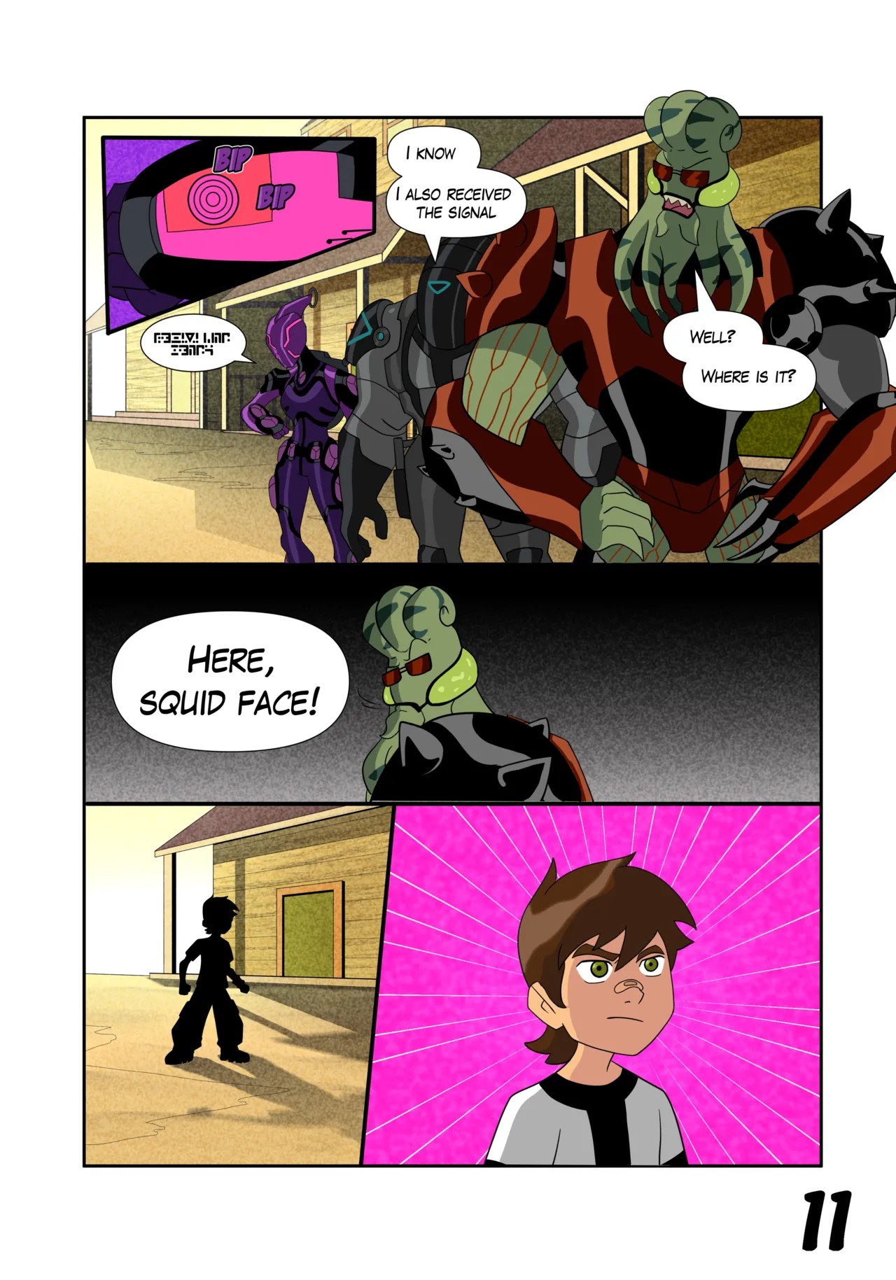 Ben 10: Chaquetrix Part 11 Porn Comics english 12