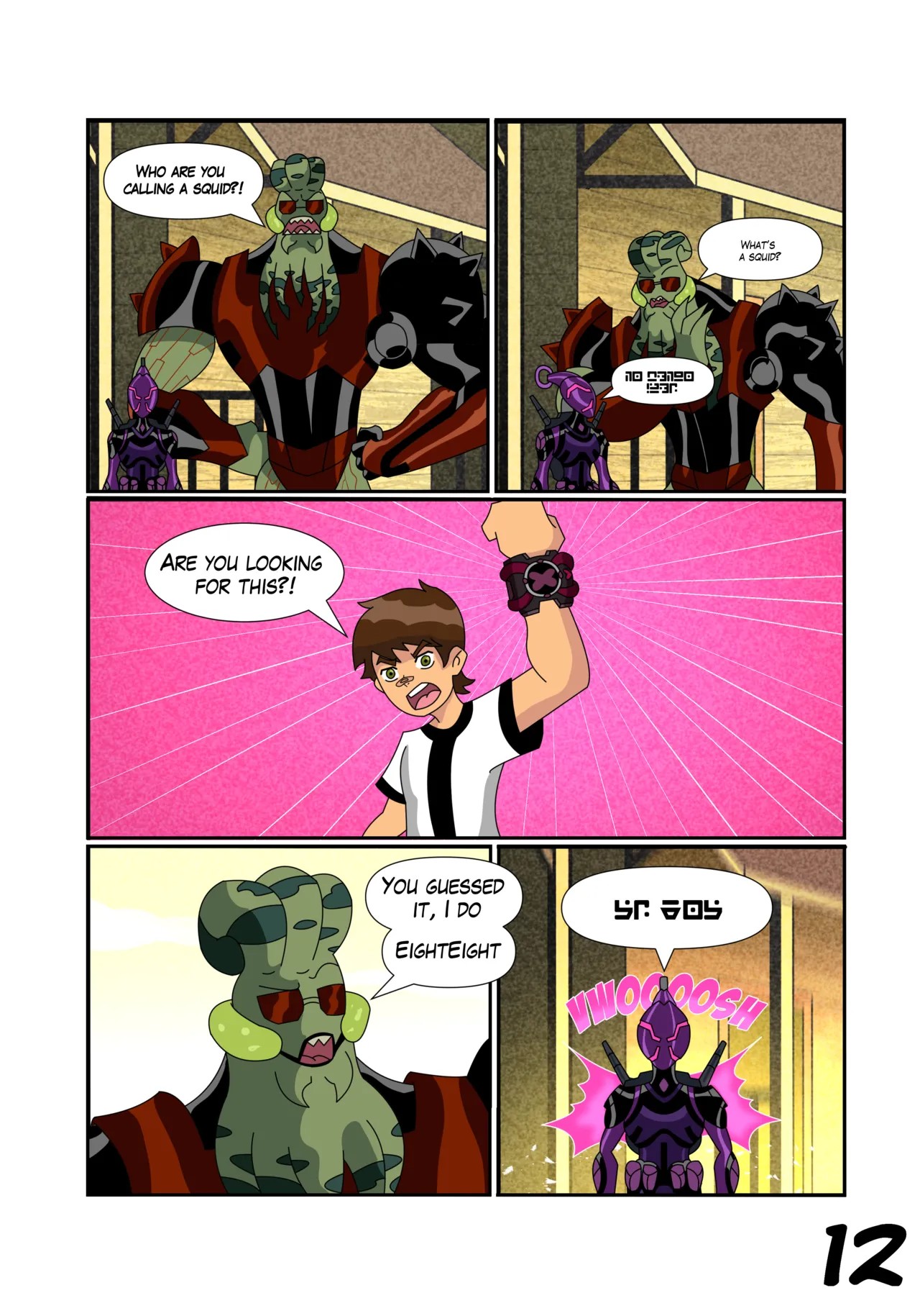 Ben 10: Chaquetrix Part 11 Porn Comics english 13