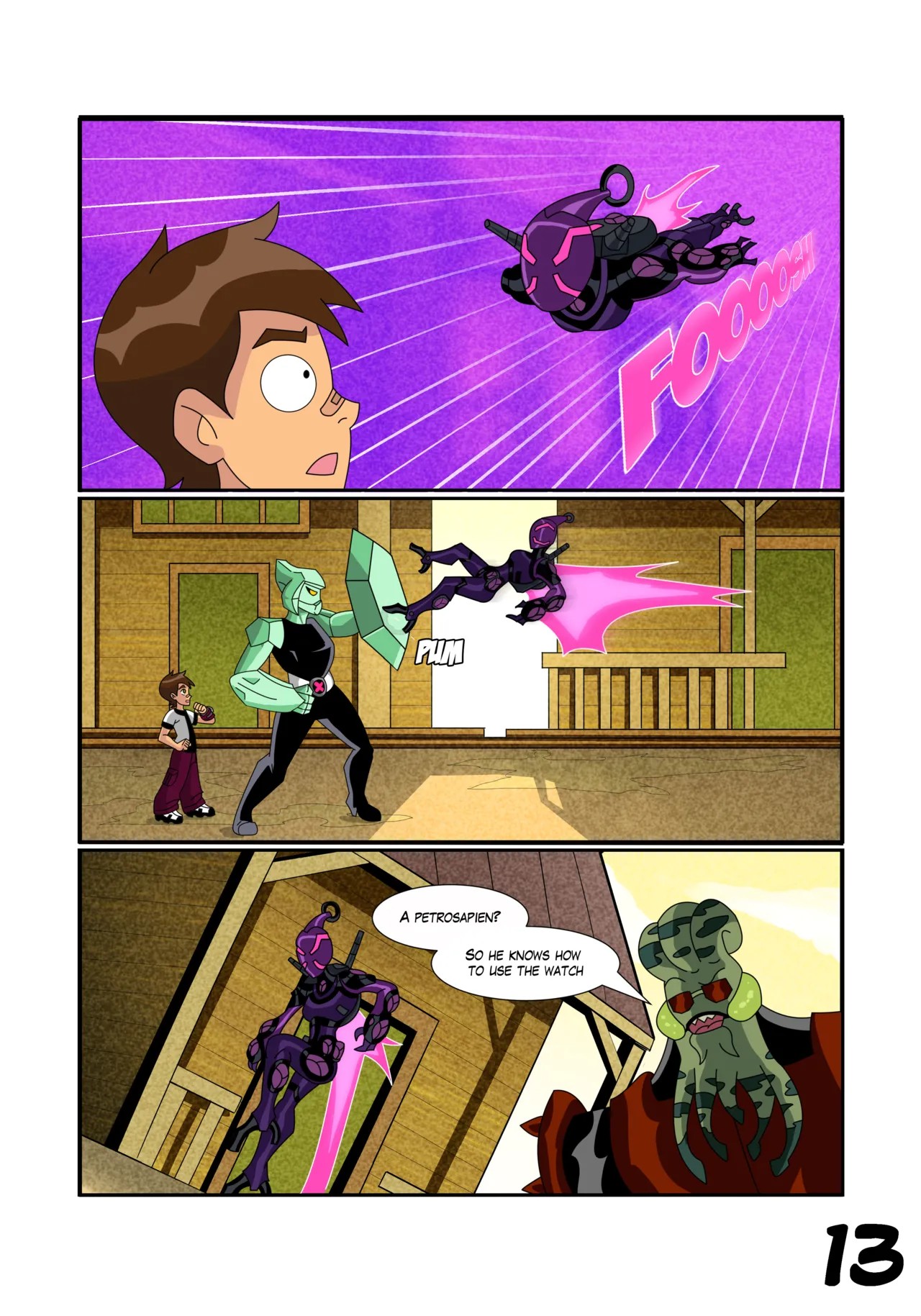 Ben 10: Chaquetrix Part 11 Porn Comics english 14