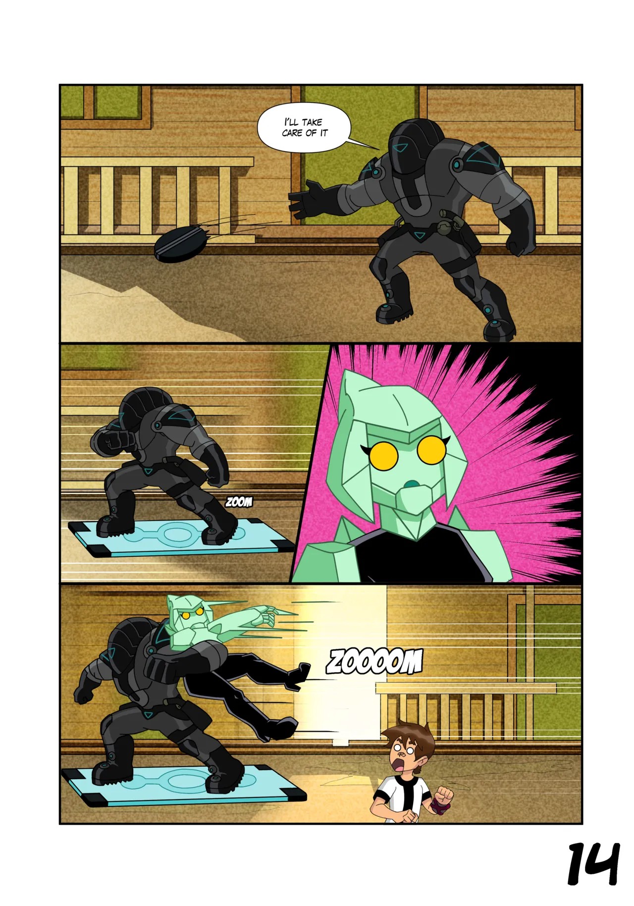 Ben 10: Chaquetrix Part 11 Porn Comics english 15