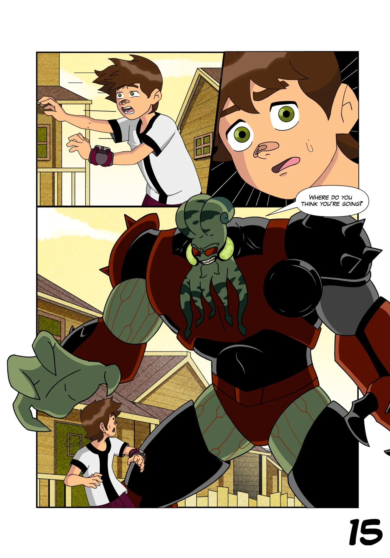 Ben 10: Chaquetrix Part 11 Porn Comics english 16