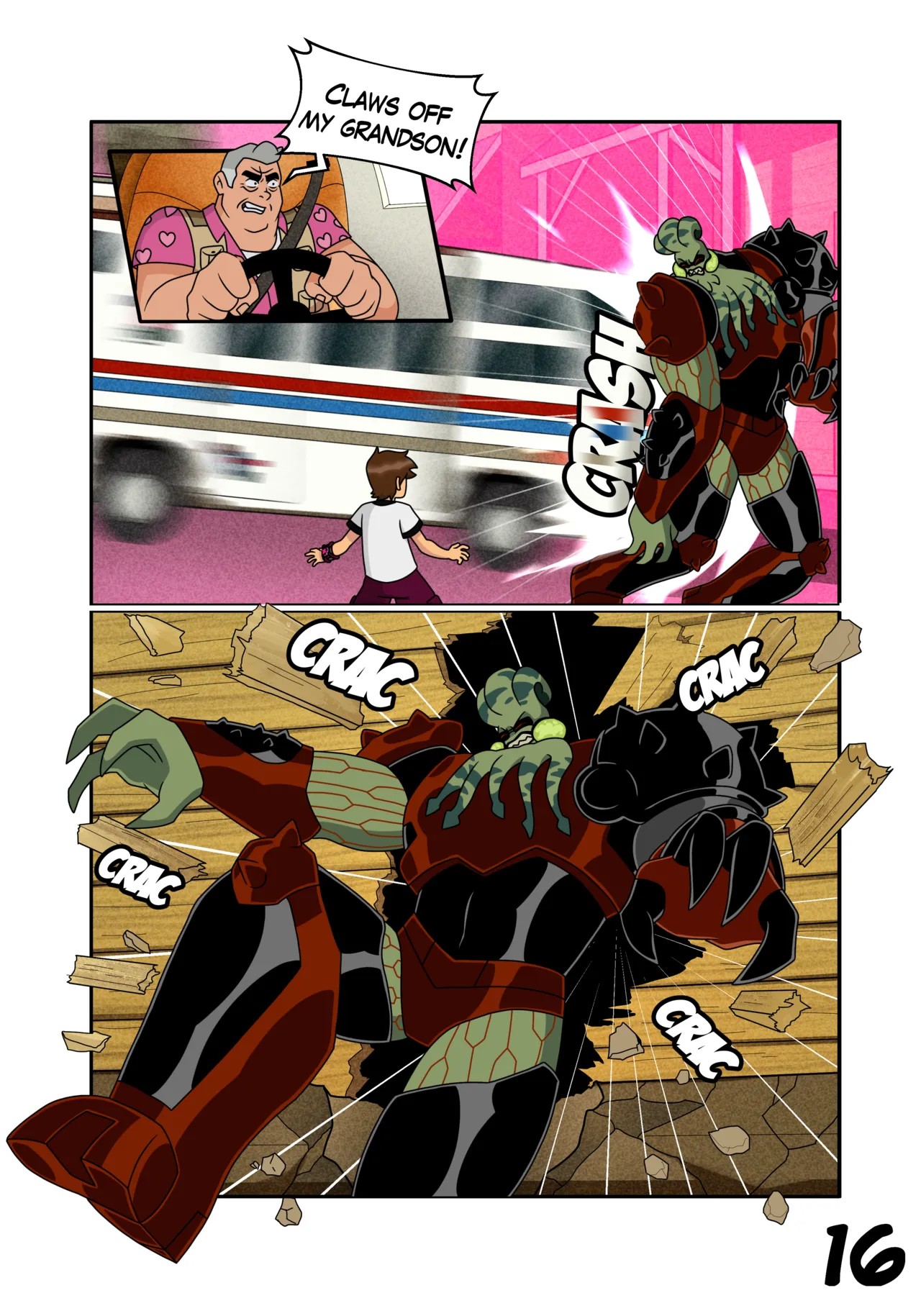 Ben 10: Chaquetrix Part 11 Porn Comics english 17