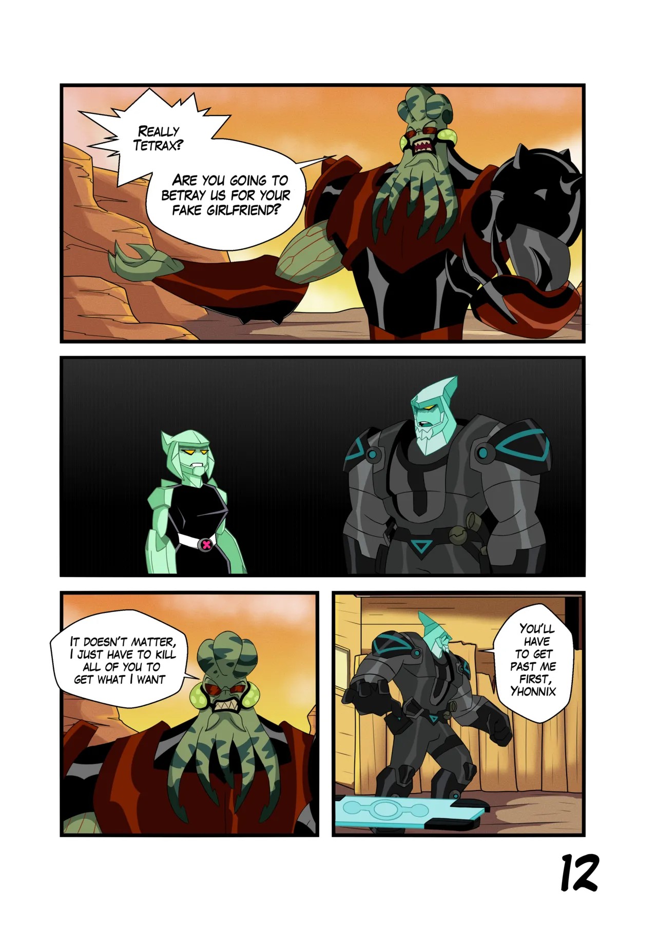 Ben 10: Chaquetrix Part 12 Porn Comics english 13