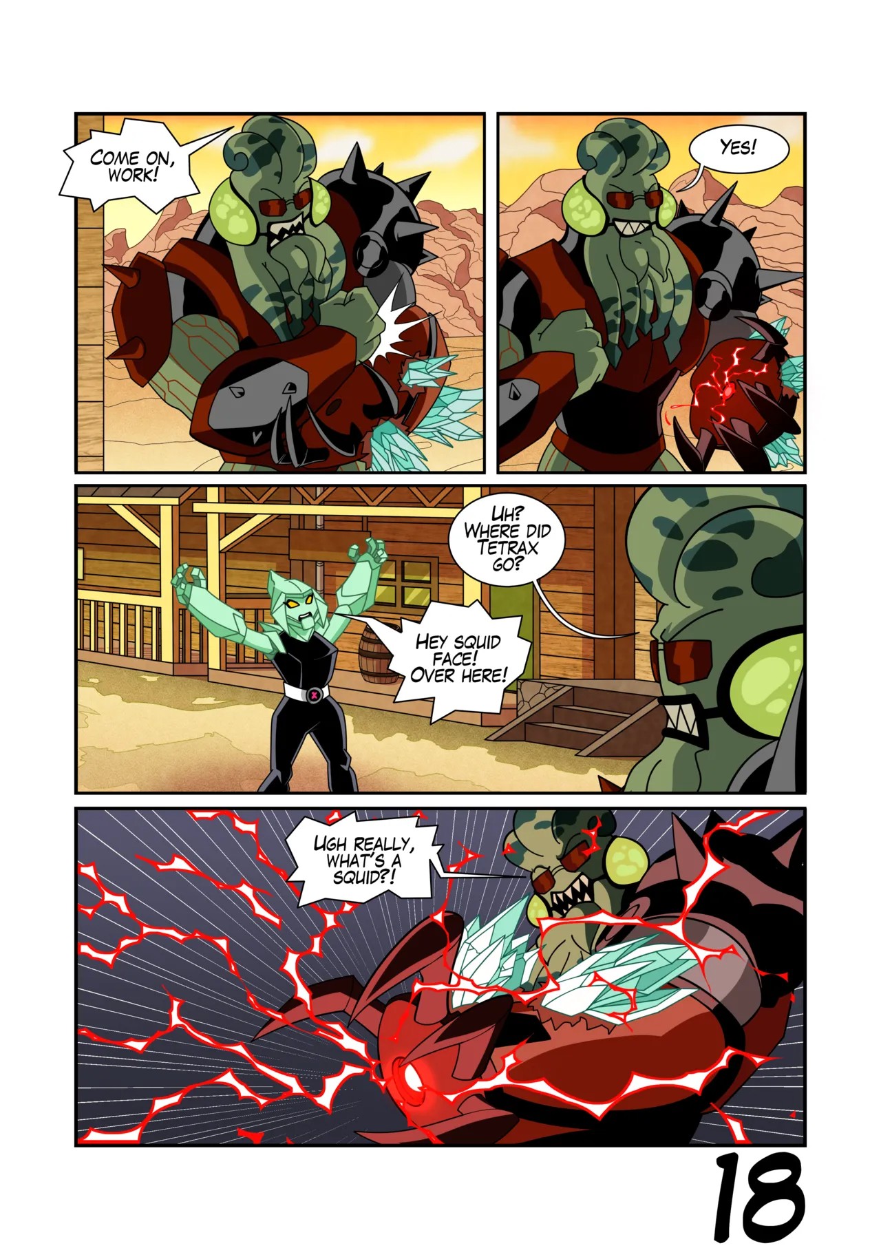 Ben 10: Chaquetrix Part 12 Porn Comics english 19