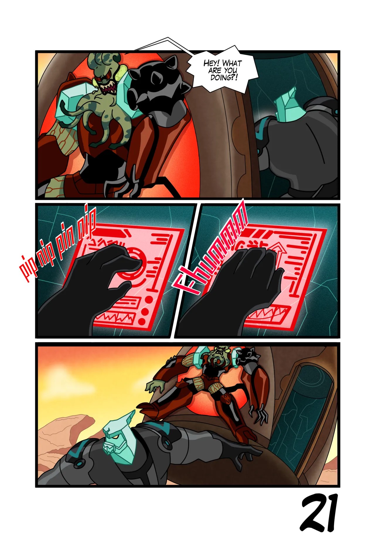 Ben 10: Chaquetrix Part 12 Porn Comics english 22